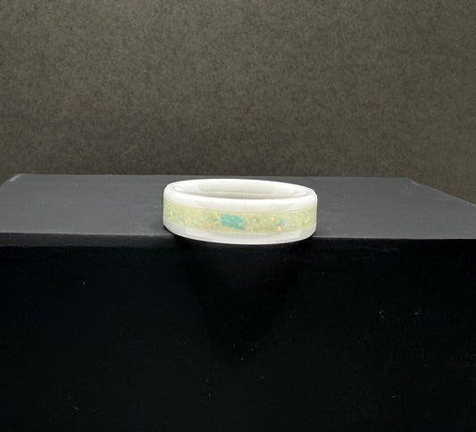 white ceramic white opal