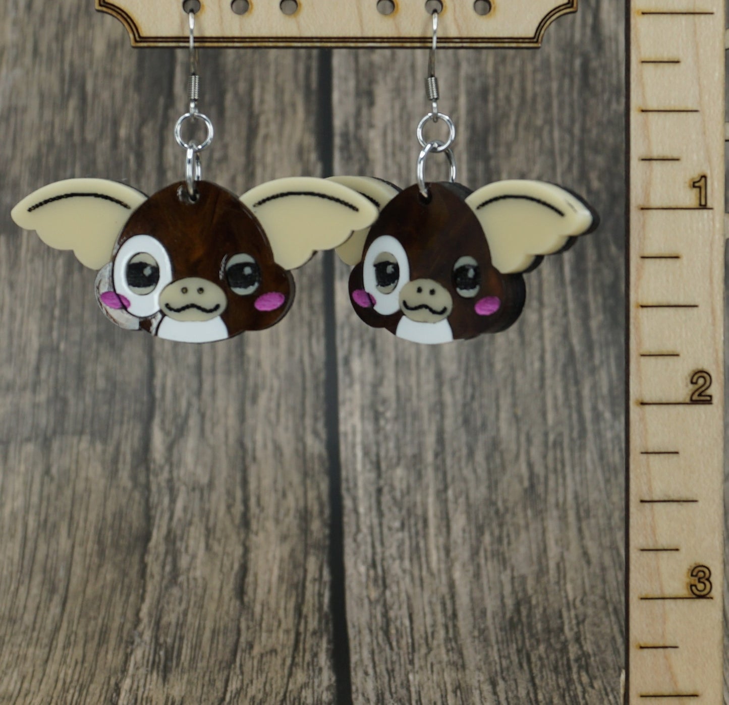 gizmo earrings