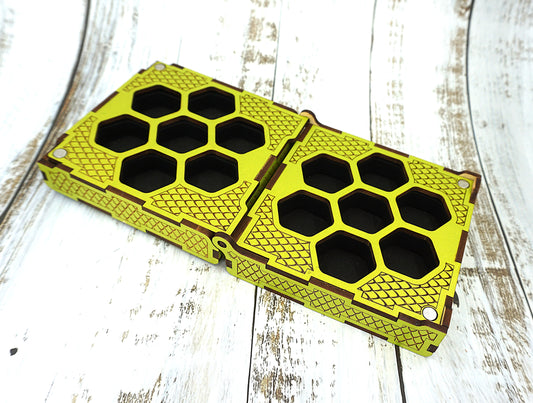 Dice box green shift