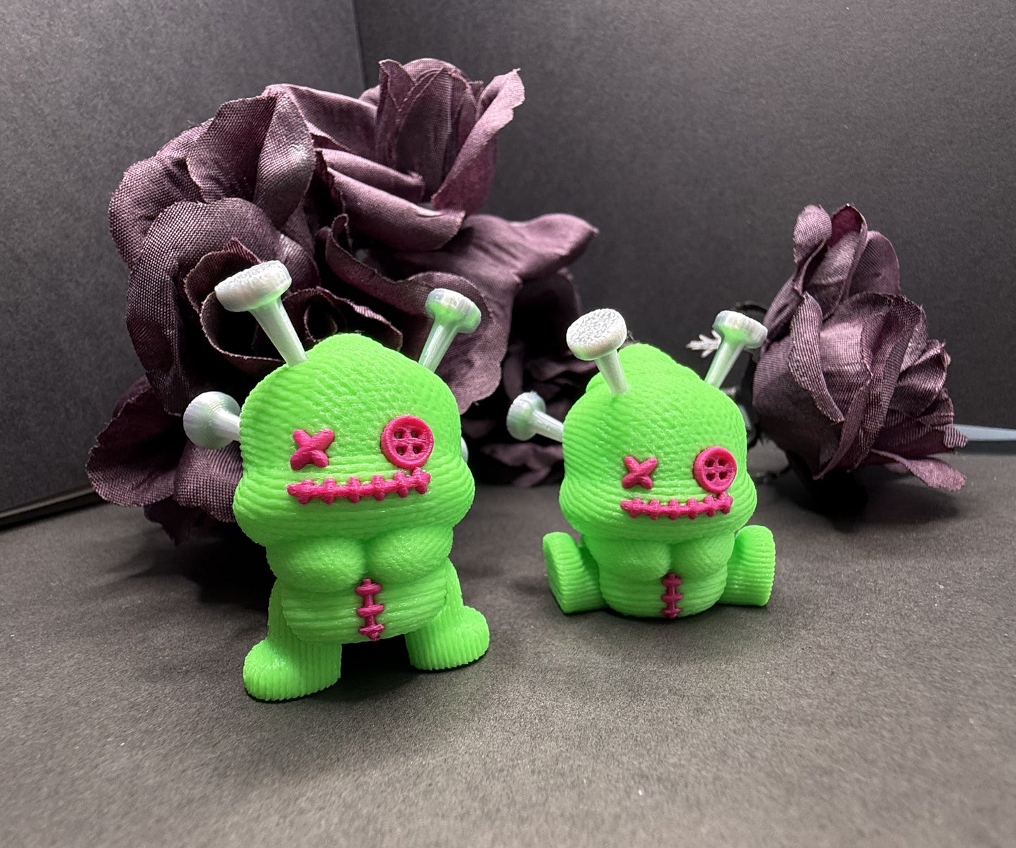 Voodoo doll spooky pea