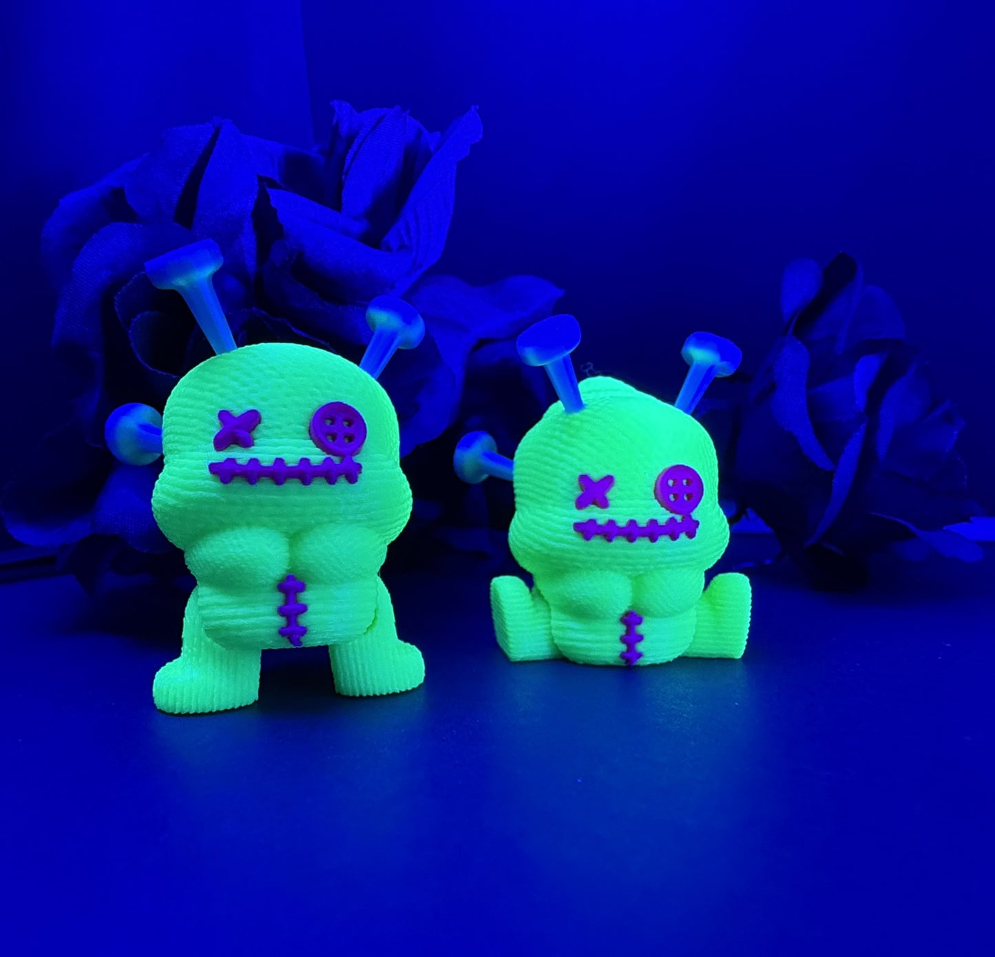 Voodoo doll spooky pea