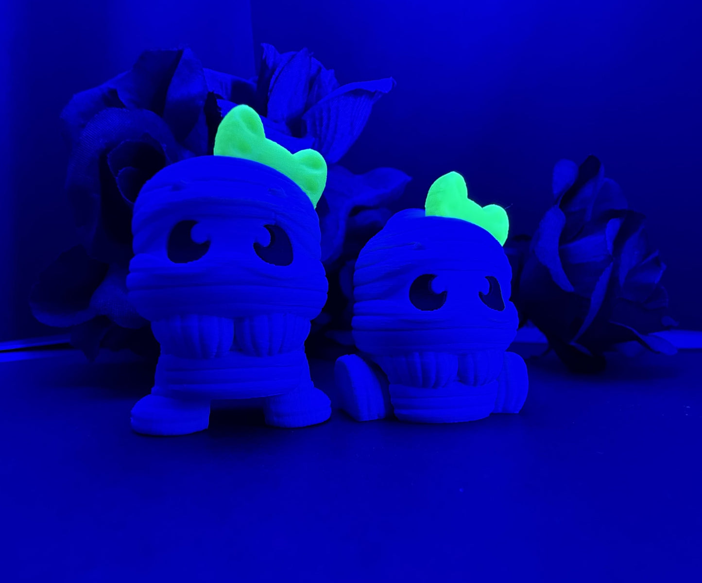 Mummy spooky pea green