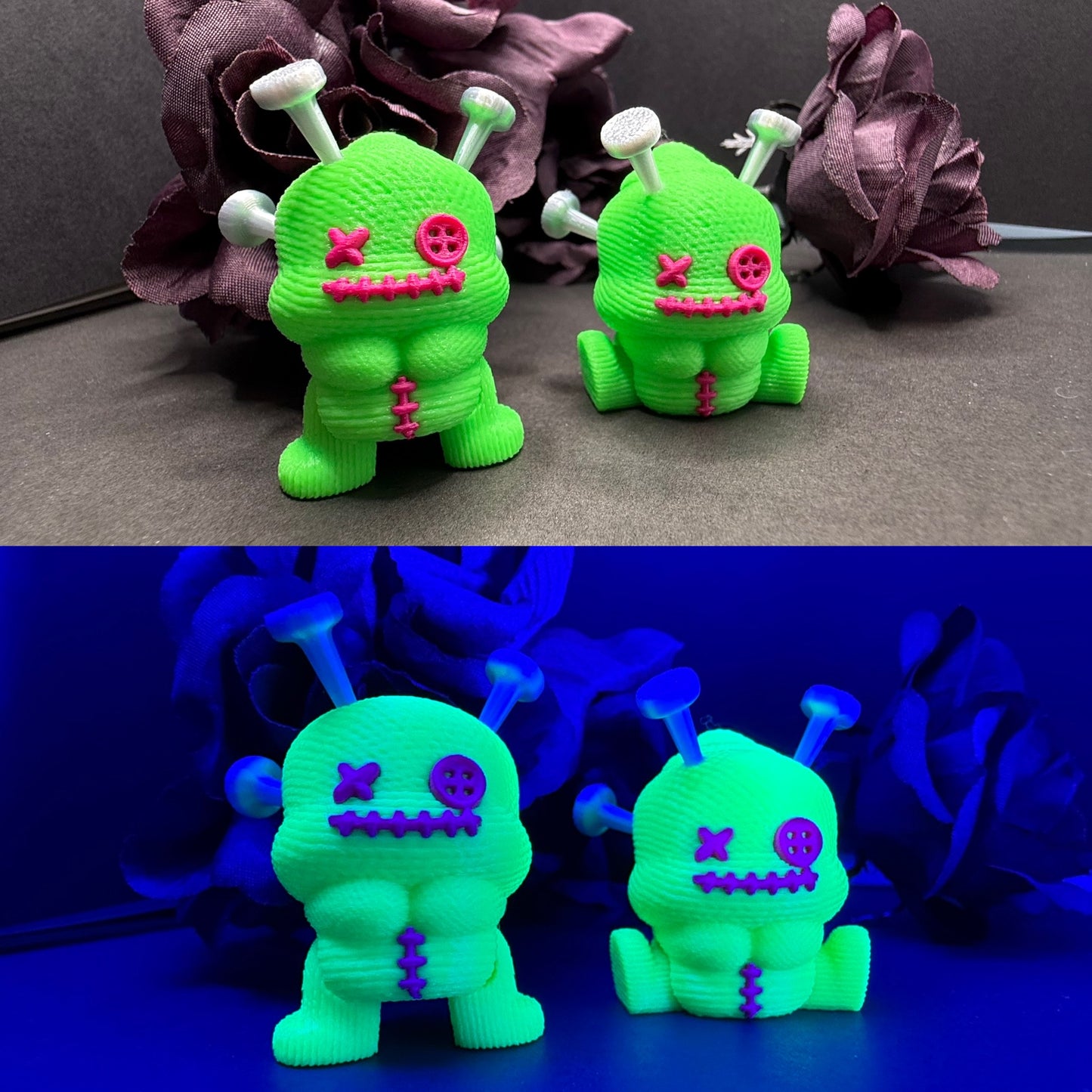 Voodoo doll spooky pea