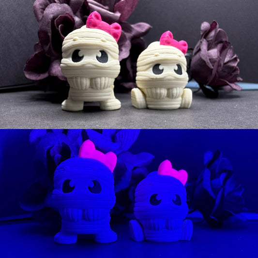 mummy spooky pea pink