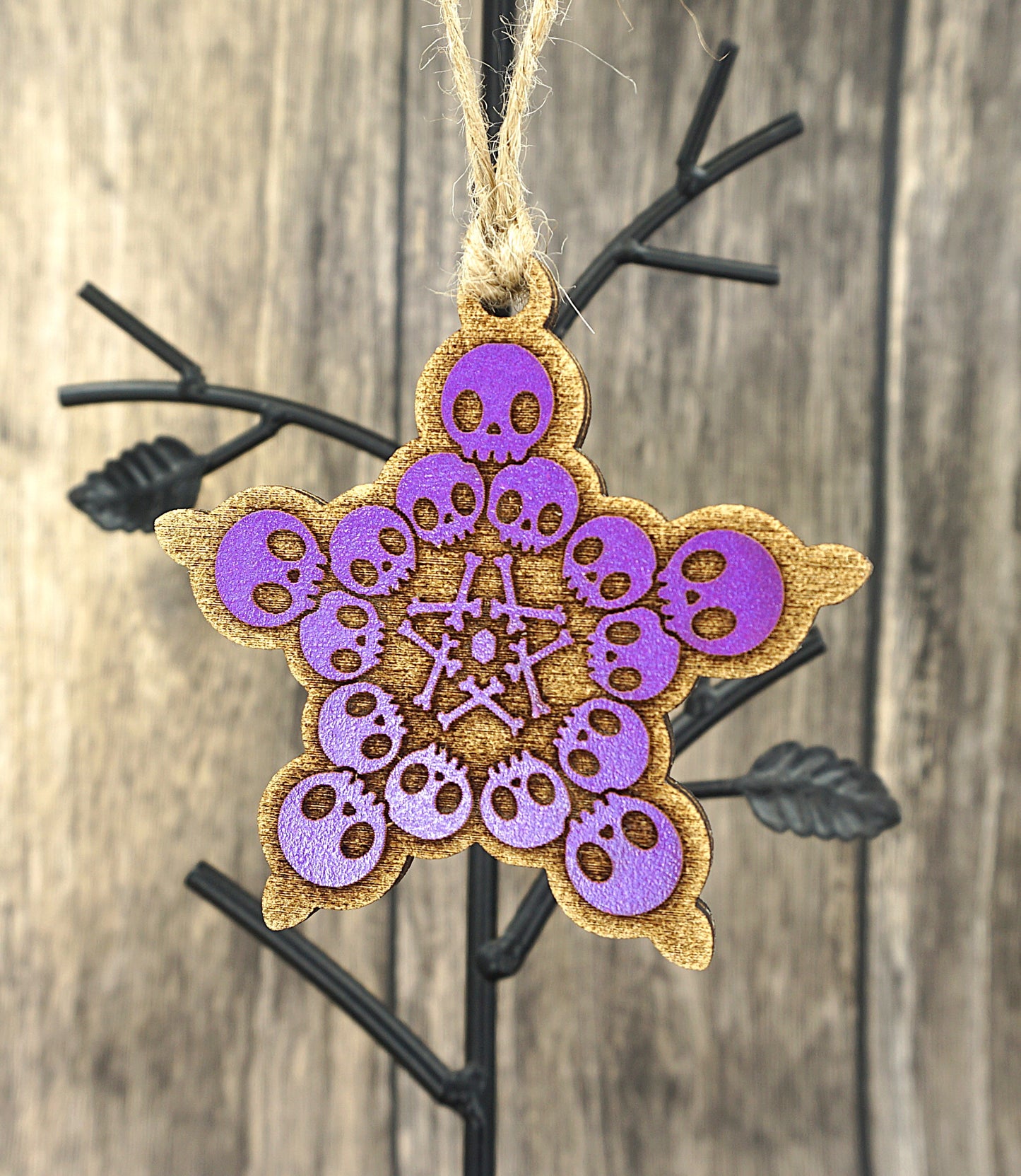 skull star purple