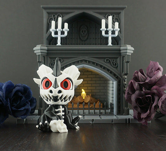 Skeleton dragon hatchling