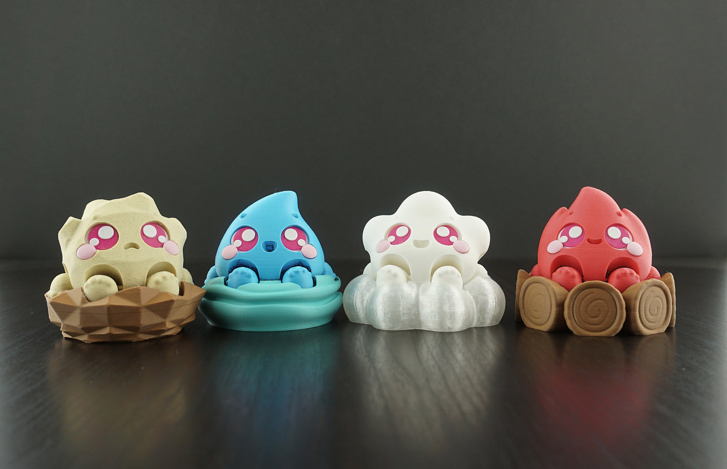 Elemental clickers