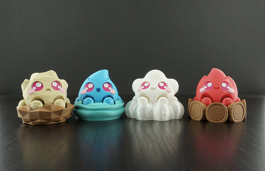 Elemental clickers