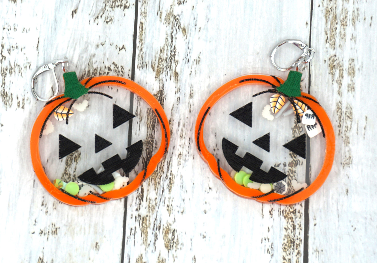 classic jackolantern shaker earrings