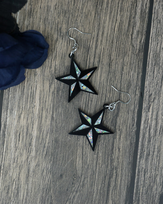 nautical star earrings