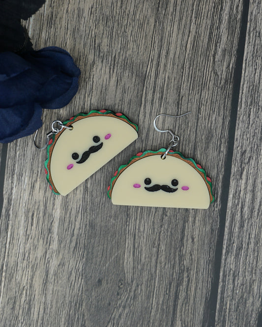 Taco earrings