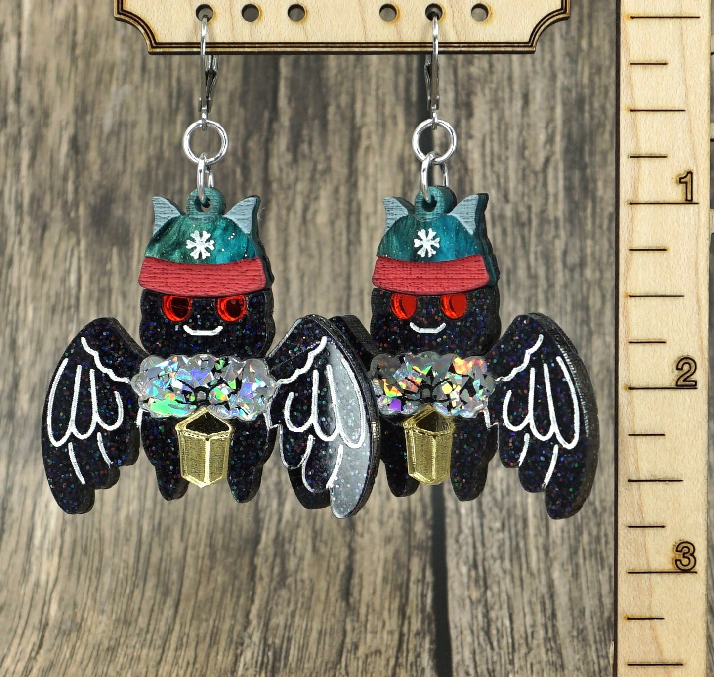 Glitter xmas mothman