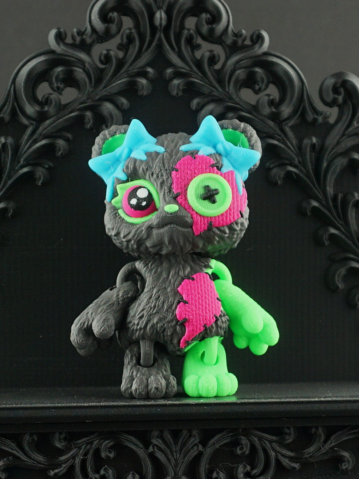 patchwork teddy bear